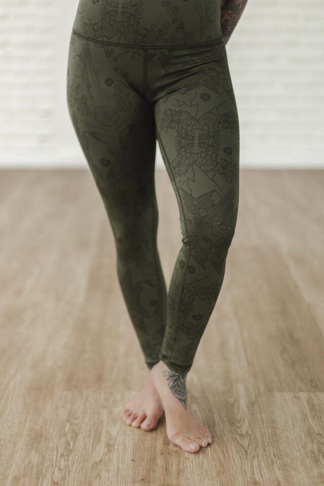 Legging 7/8 Jardín Polisap Reciclado
