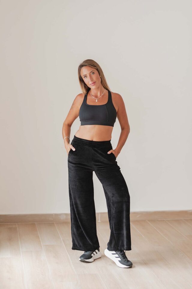 Pantalon Wide Velvet