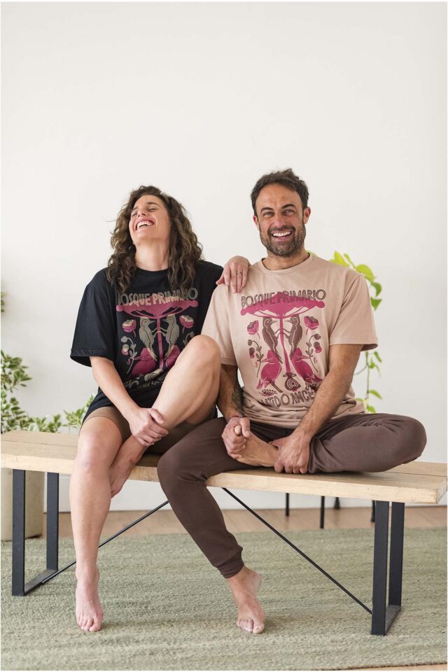 Polera Oversize No Gender Bosque Primario