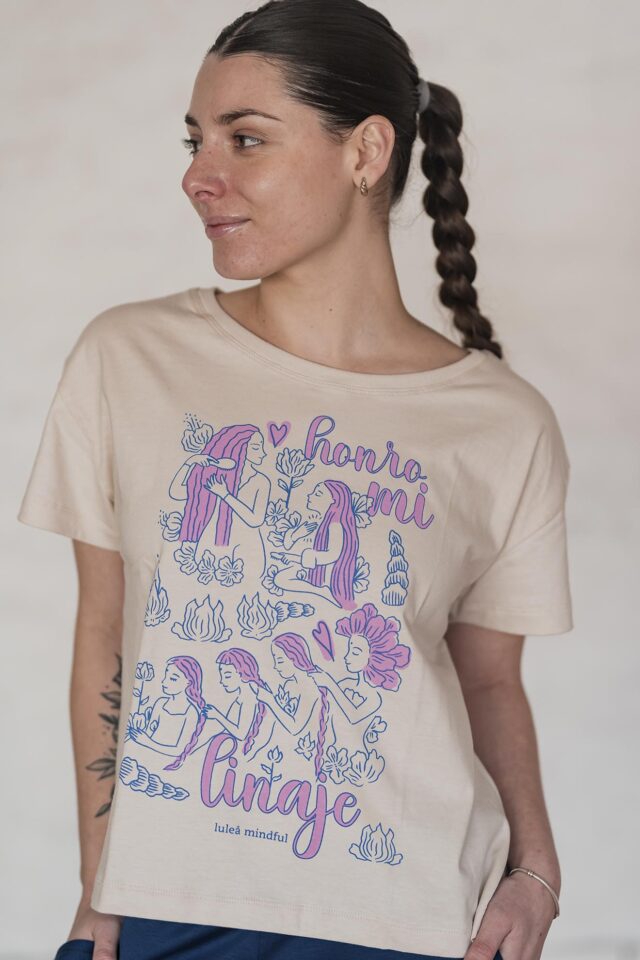 Remera Boxy Linaje